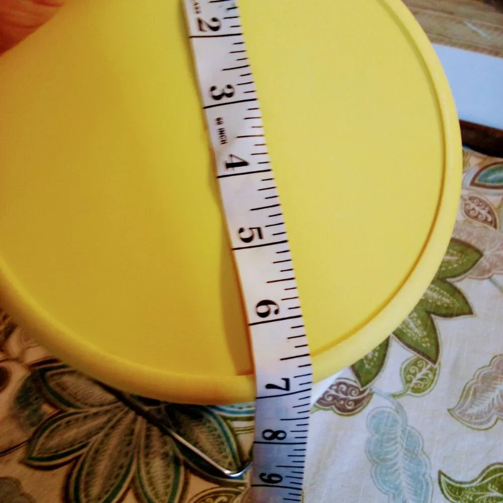 Vtg West Bend MCM Thermo-Serv Atomic Yellow Insulated Ice Bucket